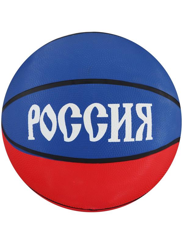 Мяч баскетбольный «Россия», ПВХ, клееный, 8 панелей, размер 7