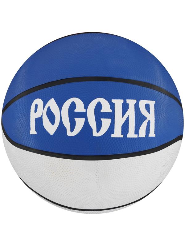 Мяч баскетбольный «Россия», ПВХ, клееный, 8 панелей, размер 7