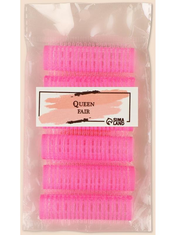 Бигуди «Липучка», d = 1,9 см, 6,2 см, 6 шт, цвет МИКС