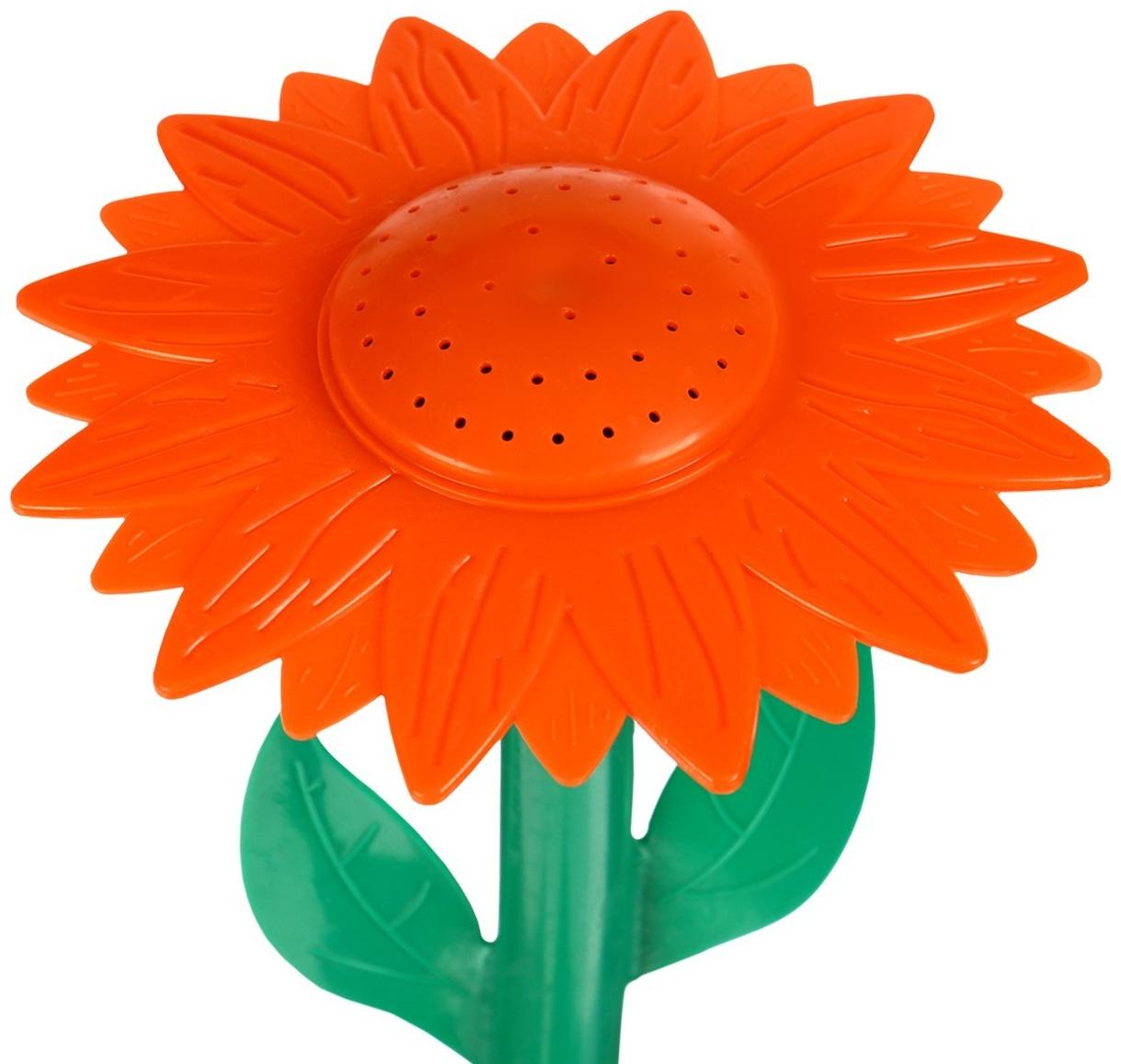 Распылитель-дождеватель, 33 см, под коннектор, пика, пластик, «Цветок»