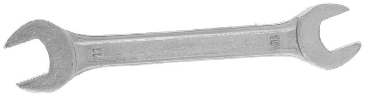 Ключ рожковый ТУНДРА, хромированный, 10 х 11 мм