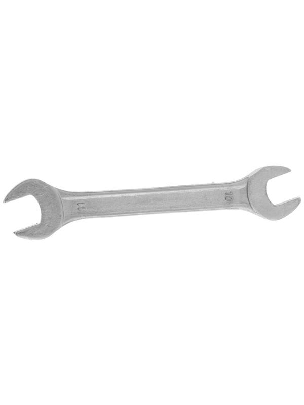 Ключ рожковый ТУНДРА, хромированный, 10 х 11 мм