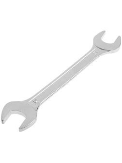 Ключ рожковый ТУНДРА, хромированный, 17 х 19 мм