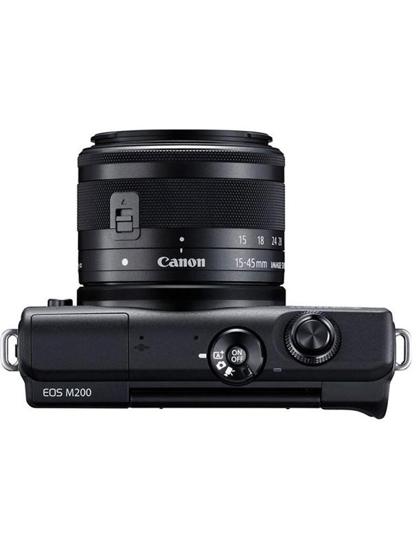 Фотоаппарат Canon EOS M200 15-45 IS STM Black (3699C010)
