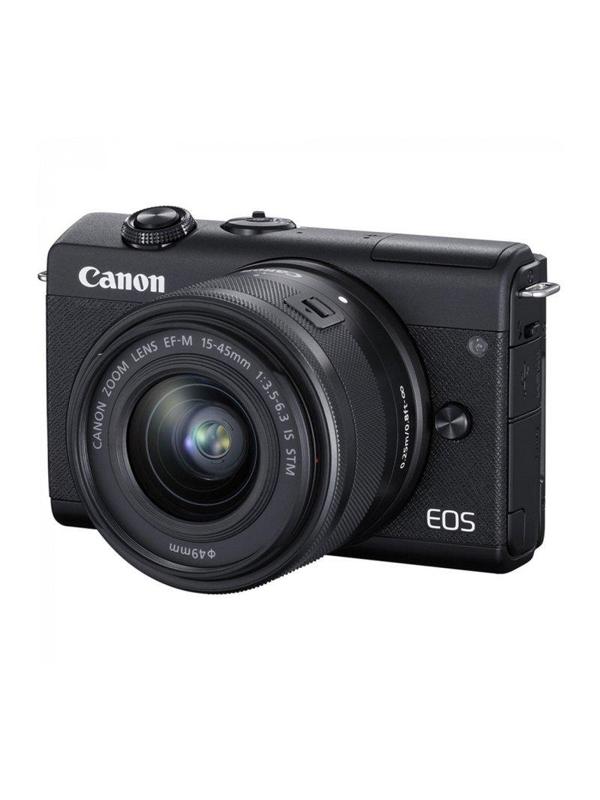Фотоаппарат Canon EOS M200 15-45 IS STM Black (3699C010)