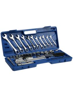 Набор инструментов в кейсе ТУНДРА, автомобильный, 1/2