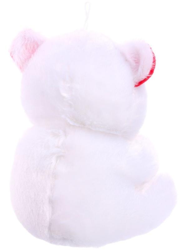 Мягкая игрушка «Я тебя люблю», мишка с сердечком, сердца, 17 см