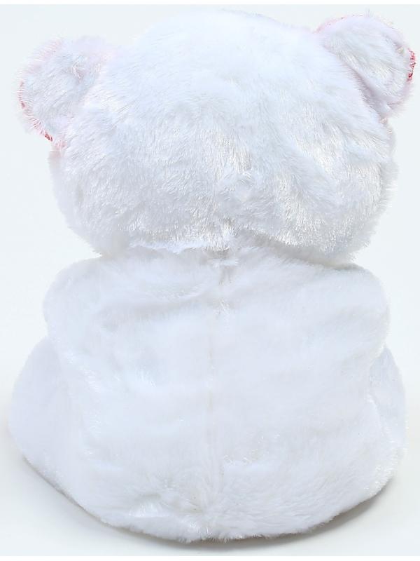 Мягкая игрушка «Я тебя люблю», мишка с сердечком, сердца, 17 см