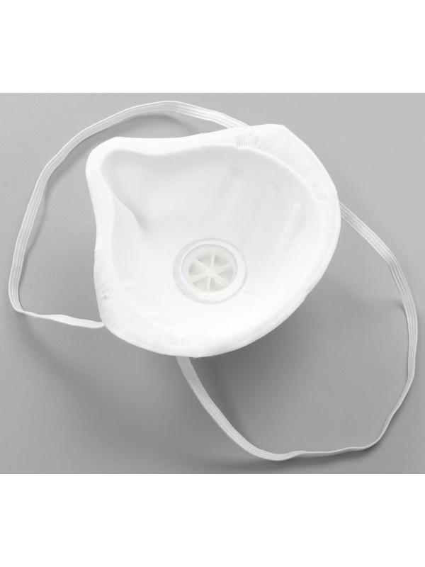 Полумаска фильтрующая формованная с клапаном 
