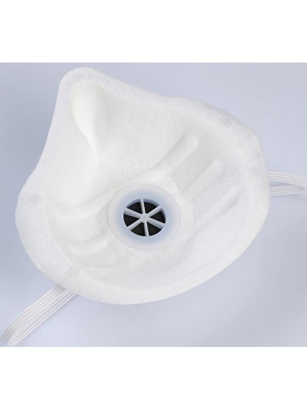 Полумаска фильтрующая формованная с клапаном 