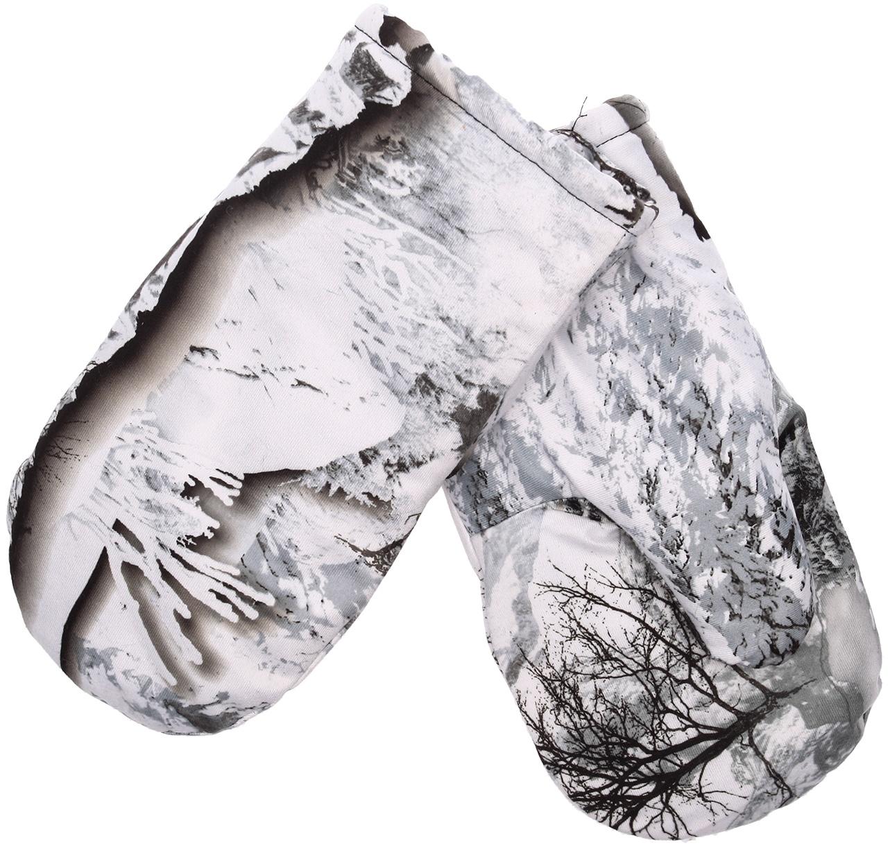 Варежки рыбацкие утеплённые флисом, мембрана, цвет микс