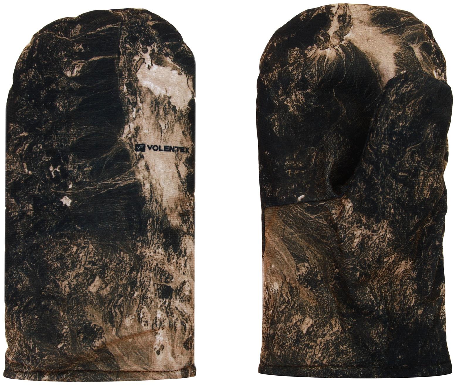 Варежки рыбацкие утеплённые флисом, мембрана, цвет микс