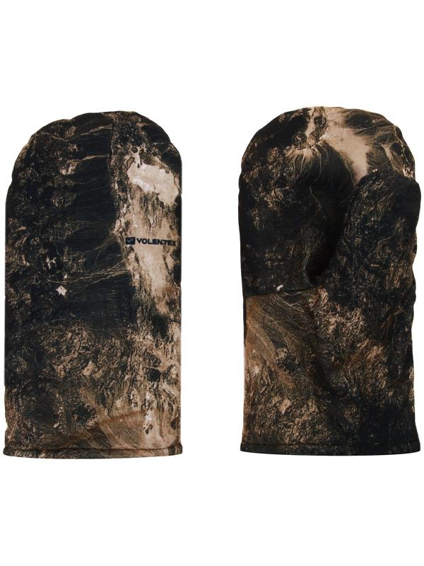 Варежки рыбацкие утеплённые флисом, мембрана, цвет микс