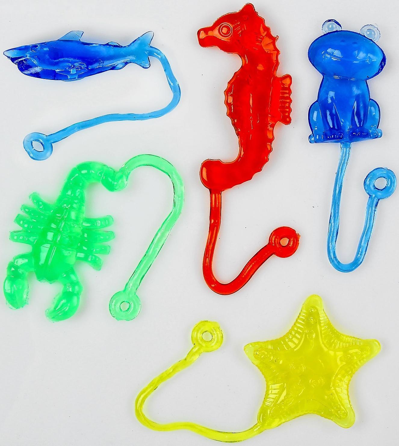 Липучка «Морские жители», цвета МИКС