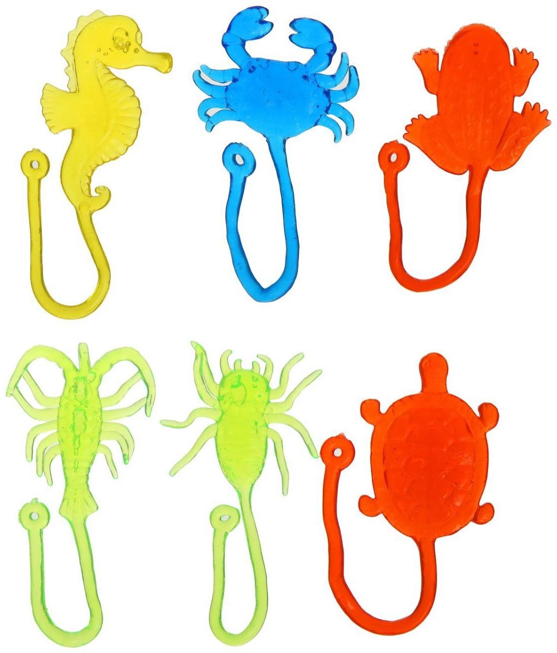 Липучка «Морские жители», цвета МИКС