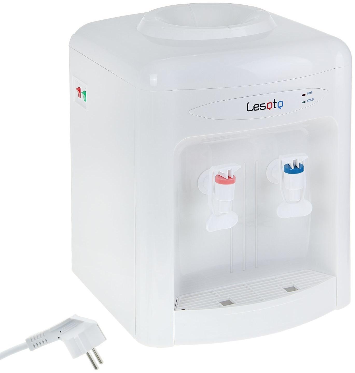 Кулер для воды LESOTO 36 TD, с охлаждением, 500 Вт, белый