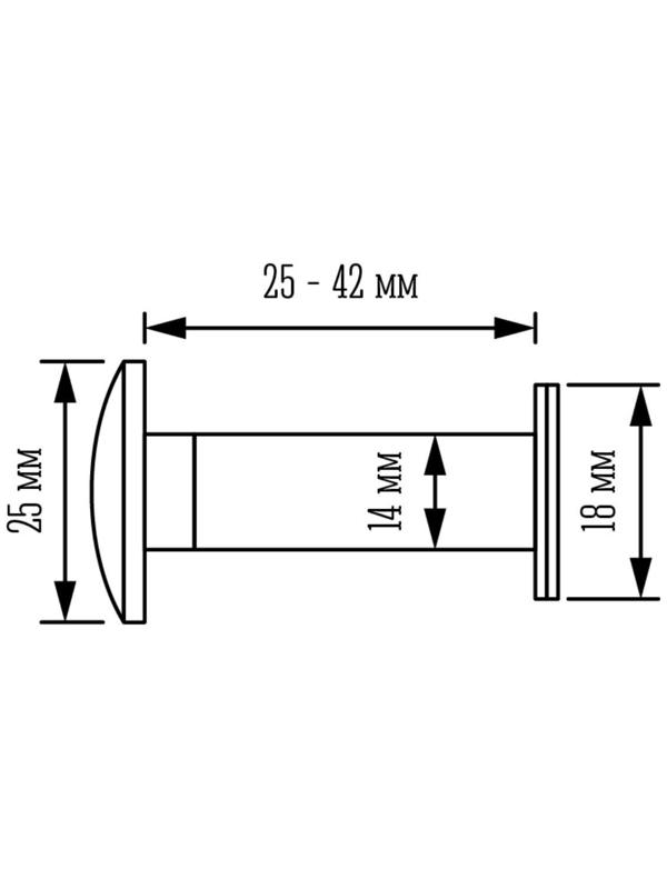 Глазок дверной 