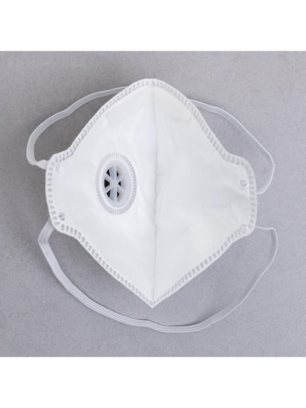 Полумаска фильтрующая складная с клапаном FFP1  в индивидуальной упаковке