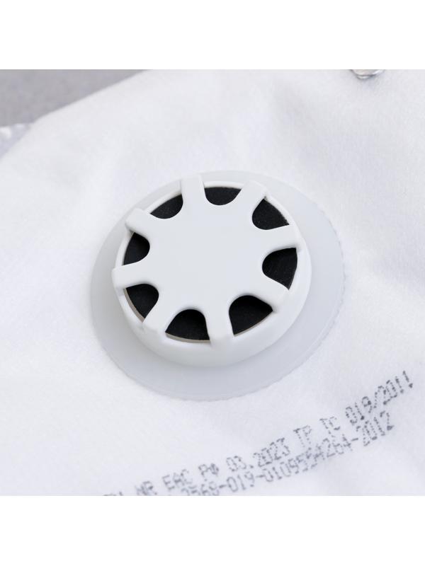 Полумаска фильтрующая складная с клапаном FFP1  в индивидуальной упаковке