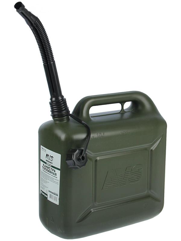 Канистра топливная AVS TPK-Z, пластиковая, 10 л