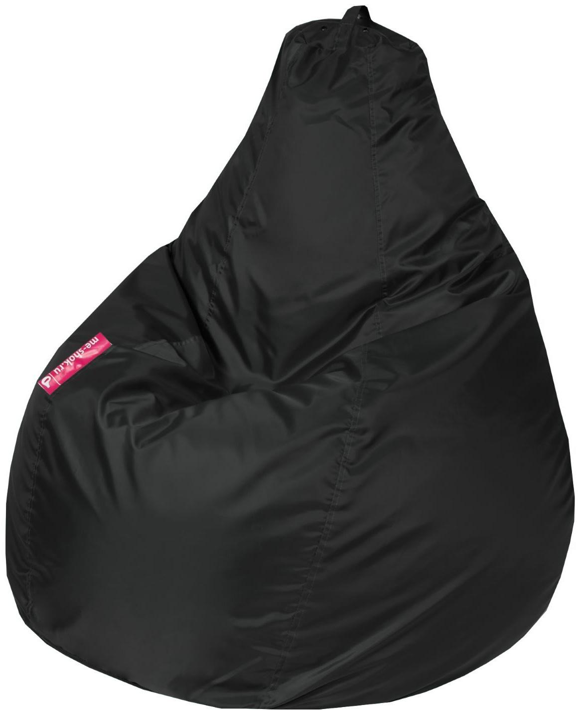 Кресло - мешок «Капля M», диметр 100 см, высота 140 см, цвет чёрный
