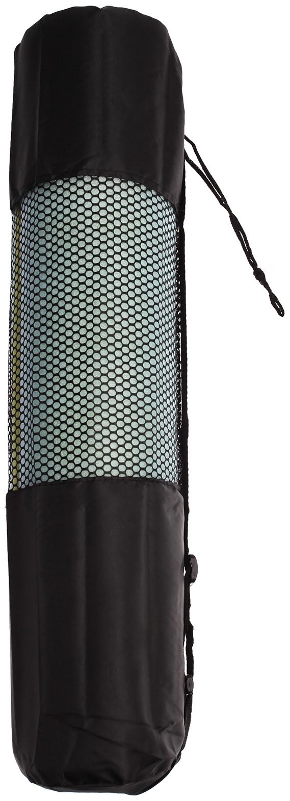 Чехол для йога-коврика, 68 × 22 см (для толщины до 6 мм), цвет чёрный