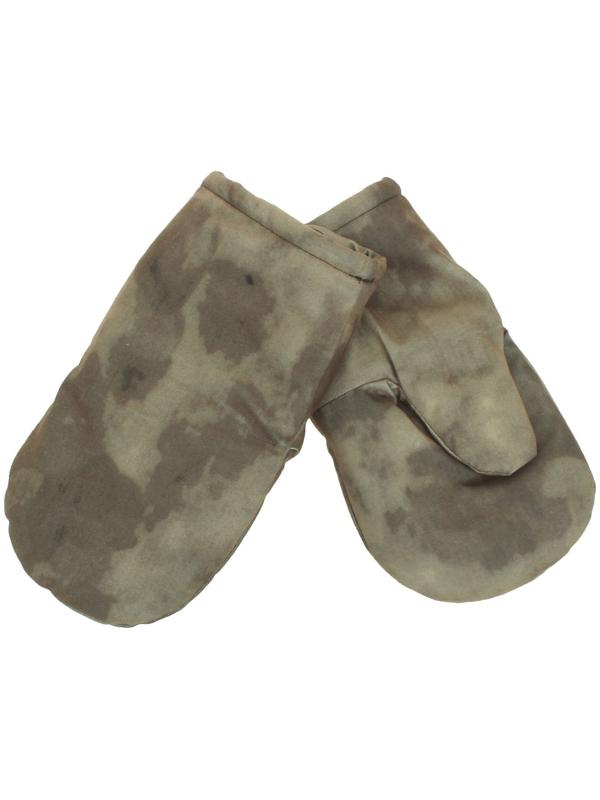 Варежки рыбацкие, мембрана, искусственный мех, цвета микс