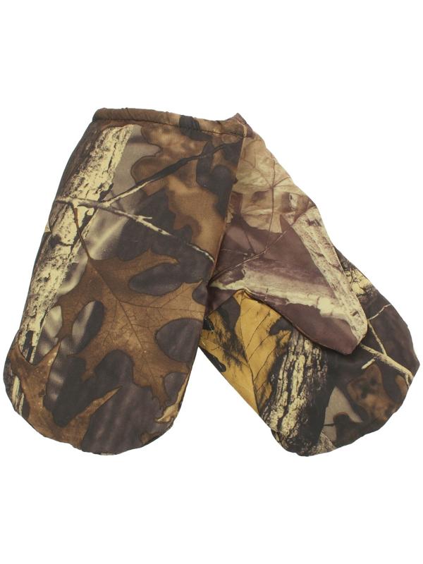 Варежки рыбацкие, мембрана, искусственный мех, цвета микс