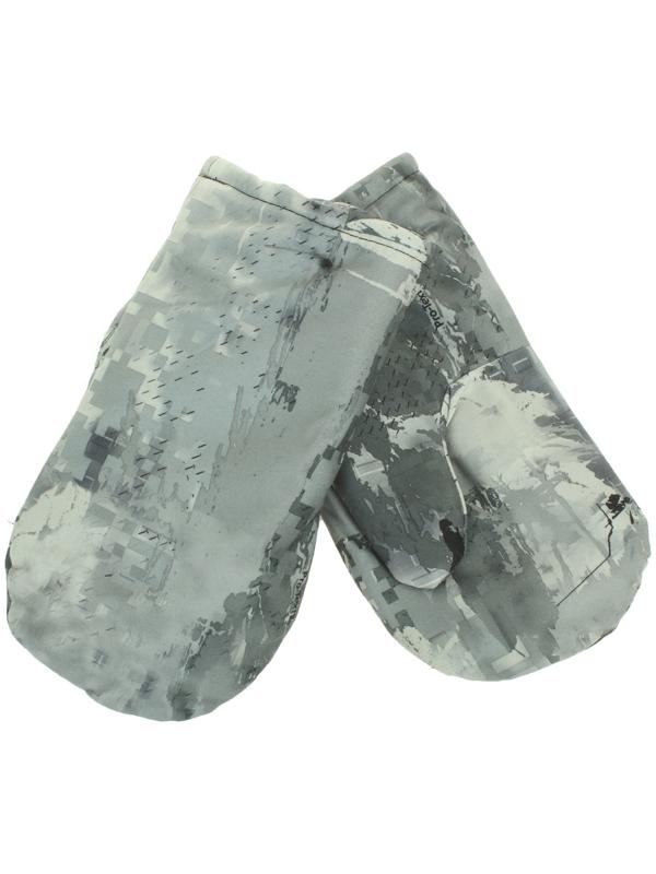 Варежки рыбацкие, мембрана, искусственный мех, цвета микс