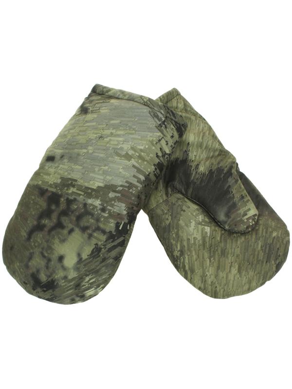 Варежки рыбацкие, мембрана, искусственный мех, цвета микс