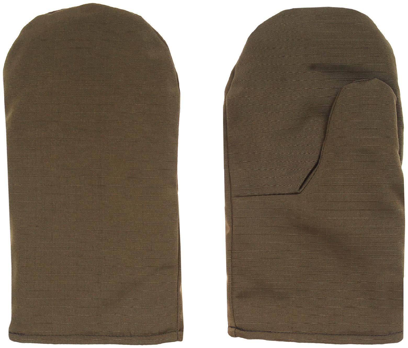 Варежки рыбацкие утеплённые флисом, смесовка, цвет микс