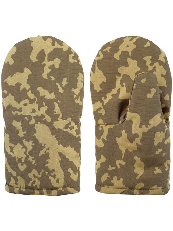 Варежки рыбацкие утеплённые флисом, смесовка, цвет микс