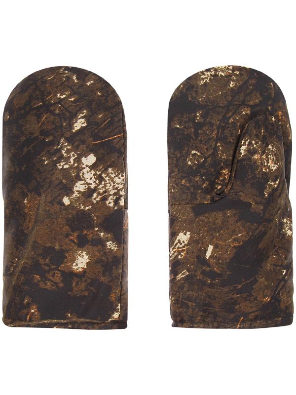 Варежки рыбацкие утеплённые флисом, смесовка, цвет микс