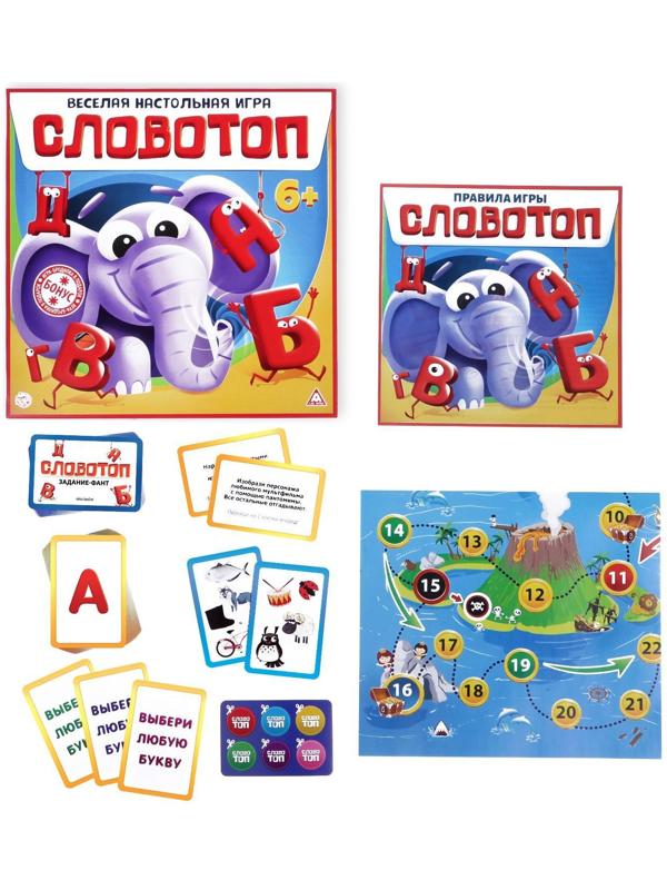 Настольная игра «Словотоп», 6+