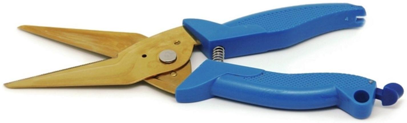 Ножницы кухонные универсальные Atlantis, цвет голубой