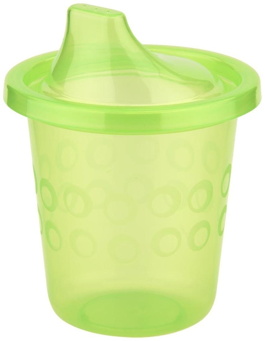 Поильник с твёрдым носиком, 210 мл, от 4 мес., цвета МИКС