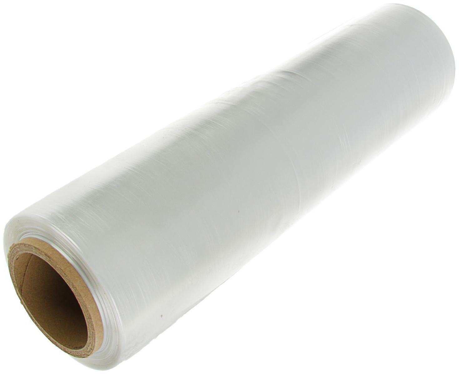 Пленка пищевая, прозрачная, 45 см х 900 м, 8 мкм