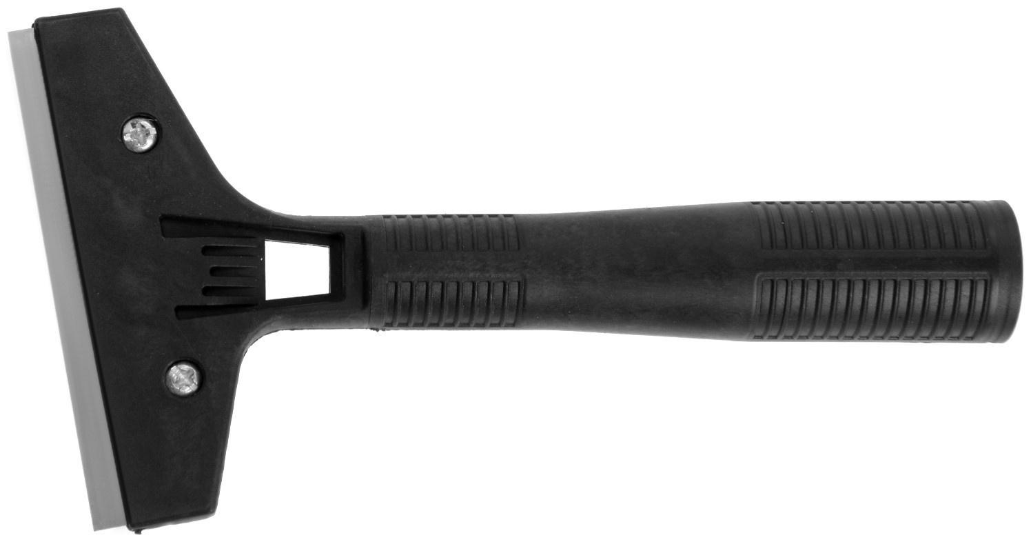 Скребок ЛОМ, пластиковый корпус, фиксированное лезвие 100 мм