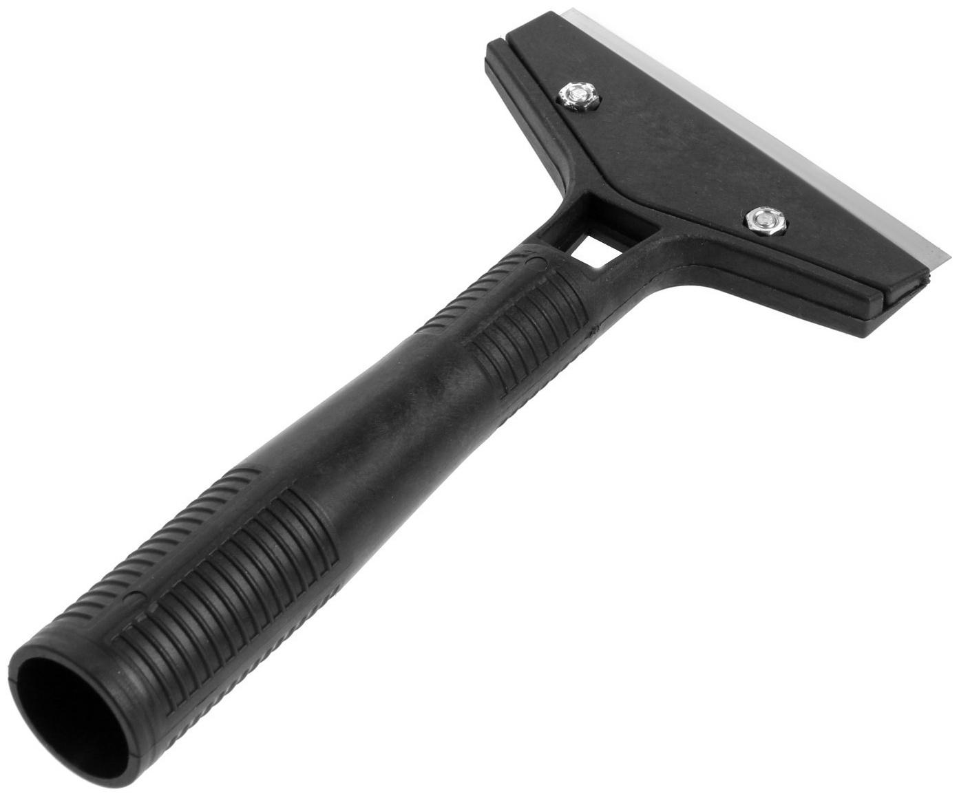 Скребок ЛОМ, пластиковый корпус, фиксированное лезвие 100 мм