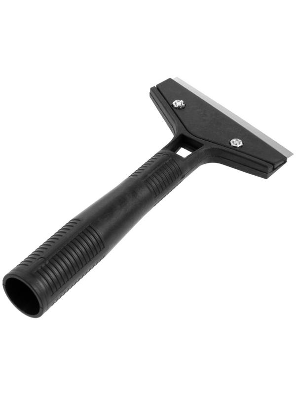 Скребок ЛОМ, пластиковый корпус, фиксированное лезвие 100 мм