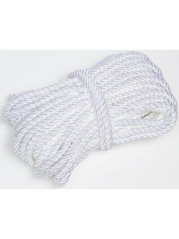 Шнур витой декоративный 12 мм без тесьмы №0.0, 25 м