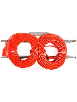 Удлинитель на рамке штепс. Glanzen, 1 розетка, 40 м, 6 А, IP20, ПВС 2*0.75, ER-40-001