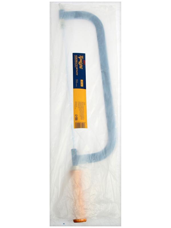 Ножовка по металлу ТУНДРА, деревянная ручка, два угла установки полотна, 300 мм