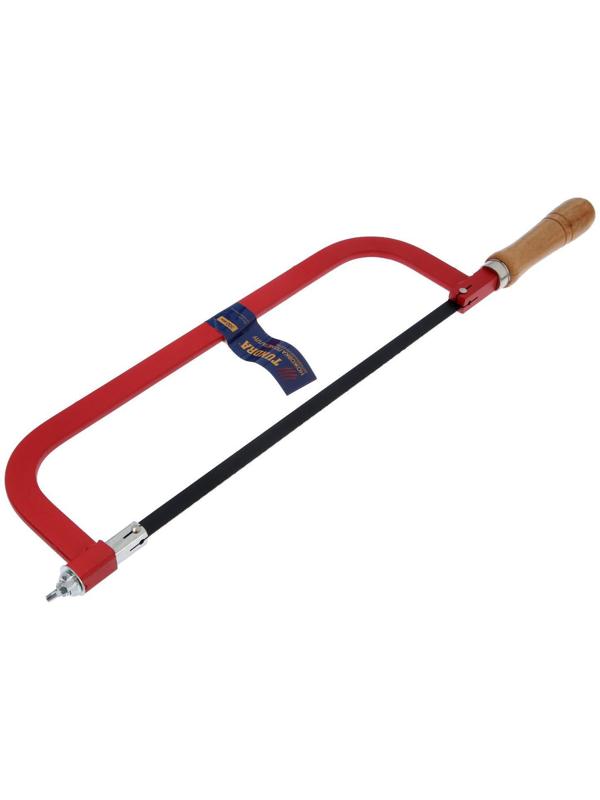 Ножовка по металлу ТУНДРА, деревянная ручка, два угла установки полотна, 300 мм