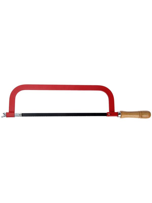 Ножовка по металлу ТУНДРА, деревянная ручка, два угла установки полотна, 300 мм