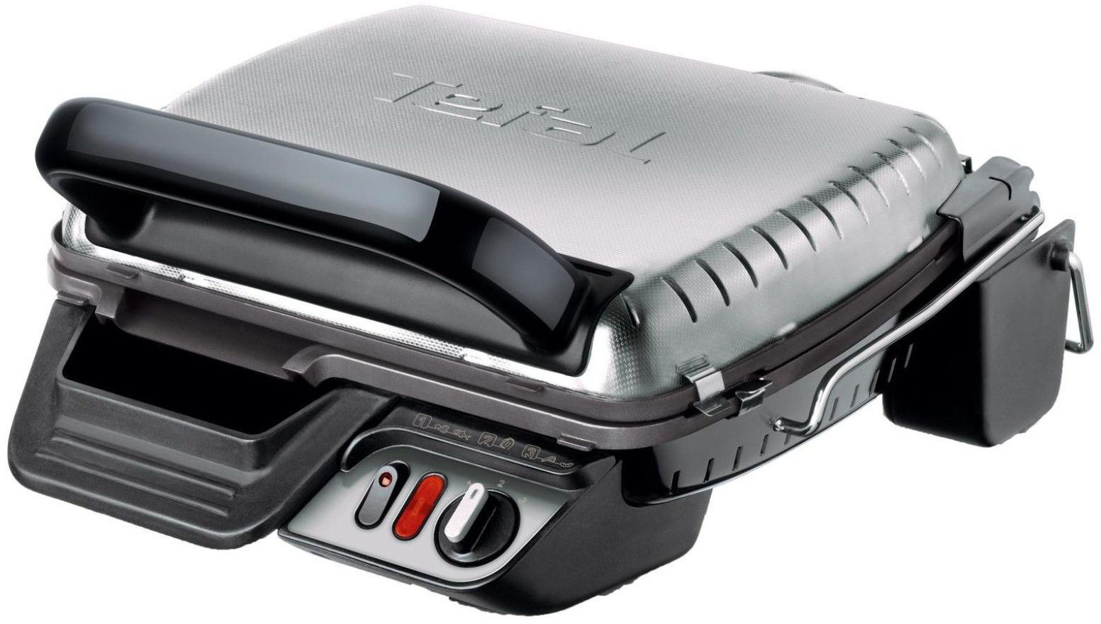 Гриль электрический Tefal GC306012, 2000 Вт, антипригарное покрытие