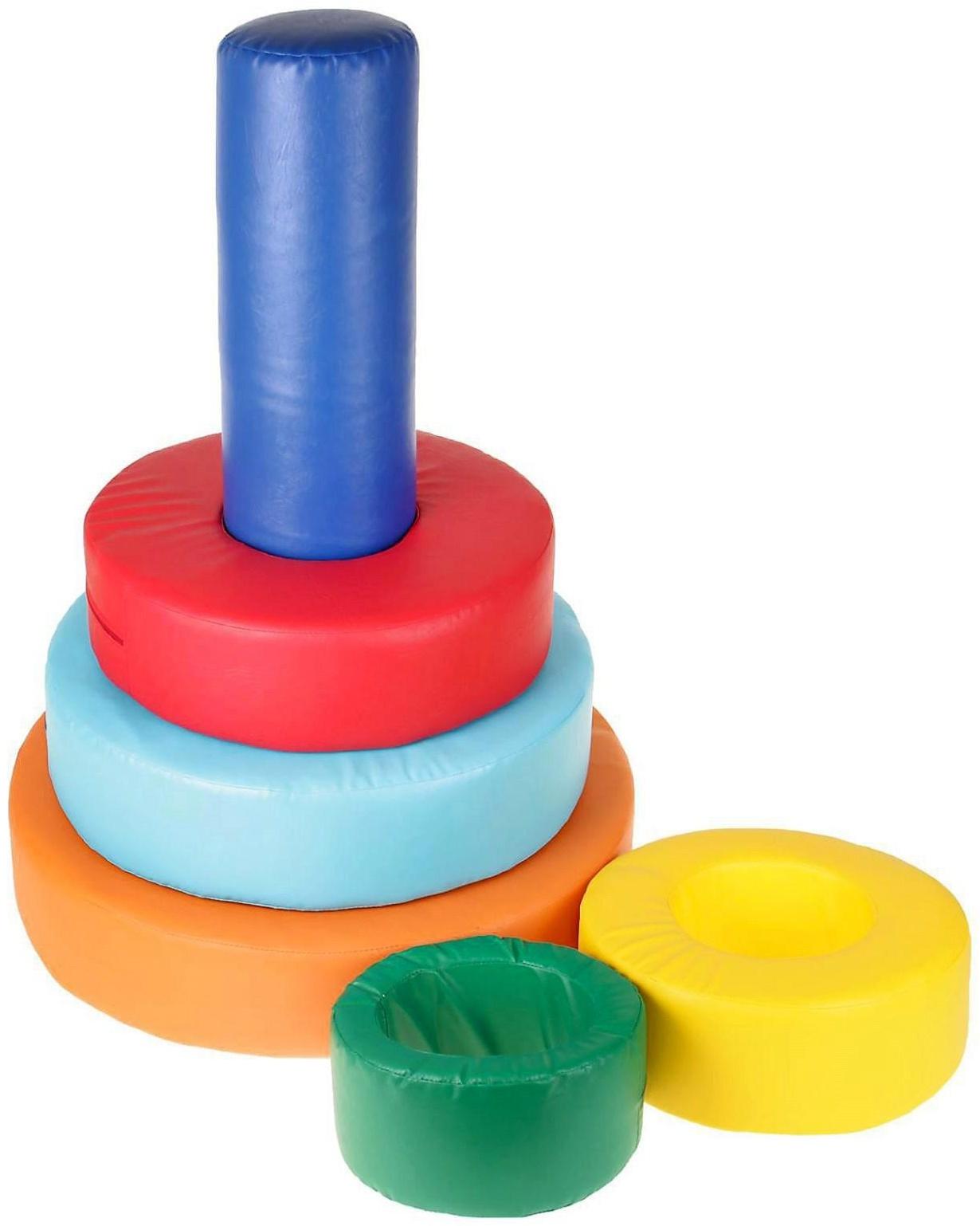 Мягкий модуль «Пирамидка», МИКС