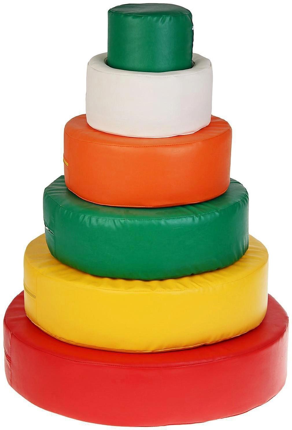 Мягкий модуль «Пирамидка», МИКС