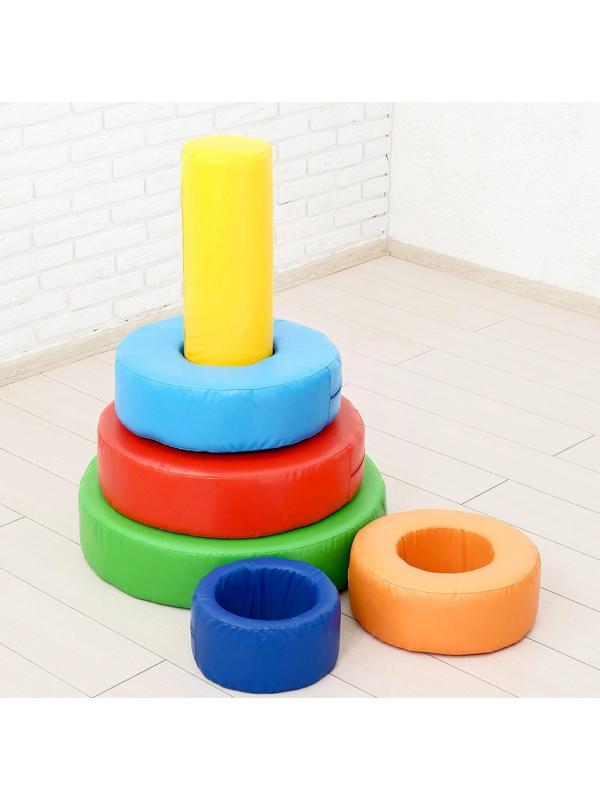 Мягкий модуль «Пирамидка», МИКС