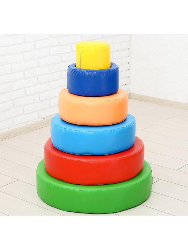 Мягкий модуль «Пирамидка», МИКС